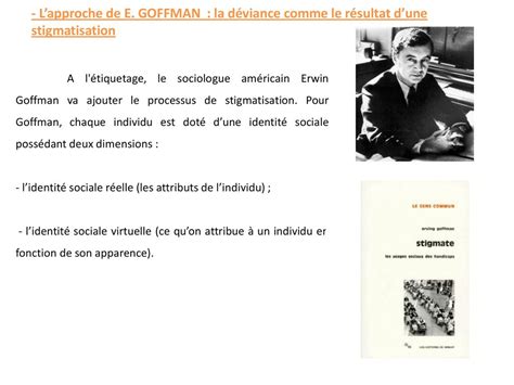 goffman déviance.
